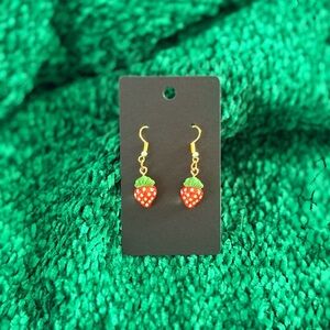 Strawberry Dangle Earrings